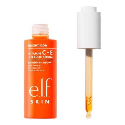 Sérum visage e.l.f. SKIN Bright Icon à la vitamine C + E + acide férulique