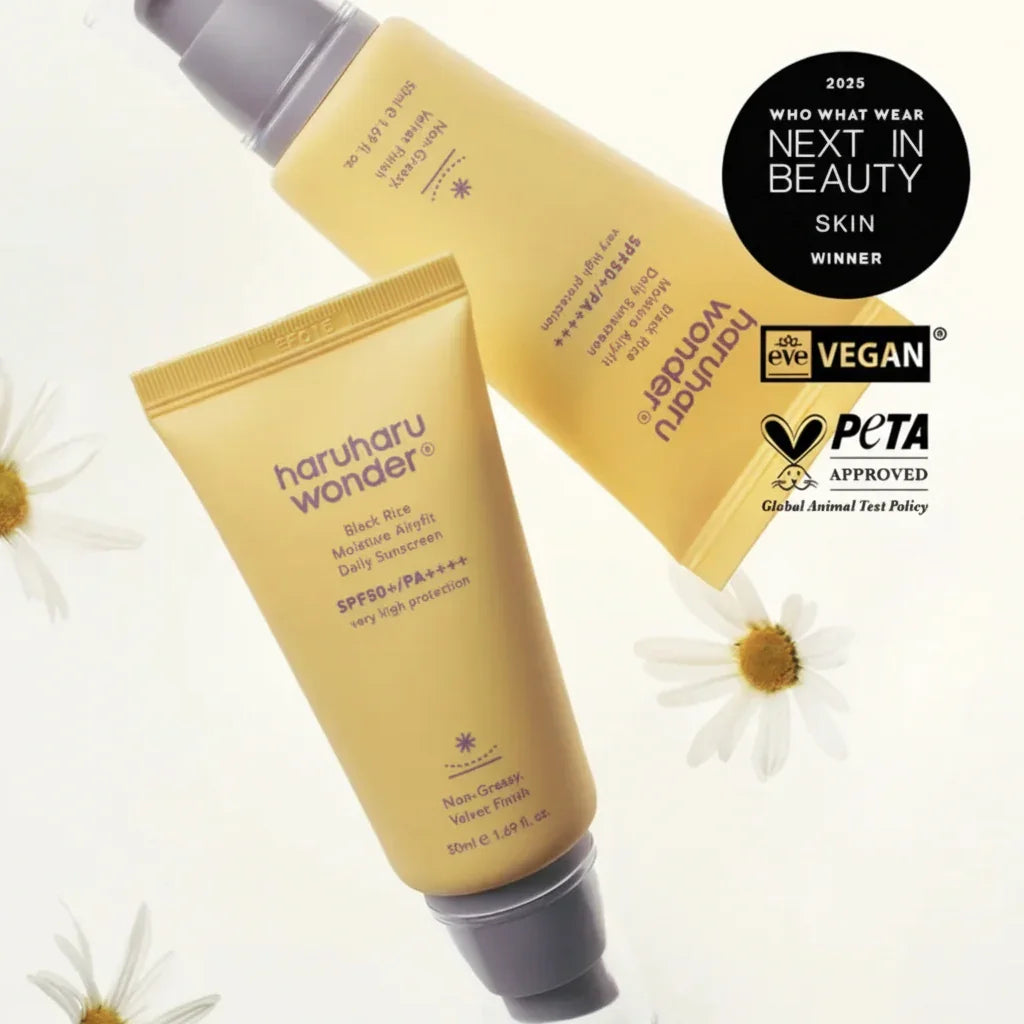 Haruharu Wonder crème solaire certifications