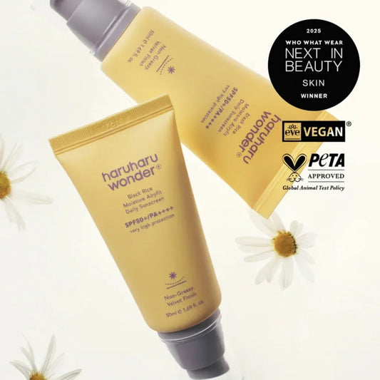 Haruharu Wonder crème solaire certifications