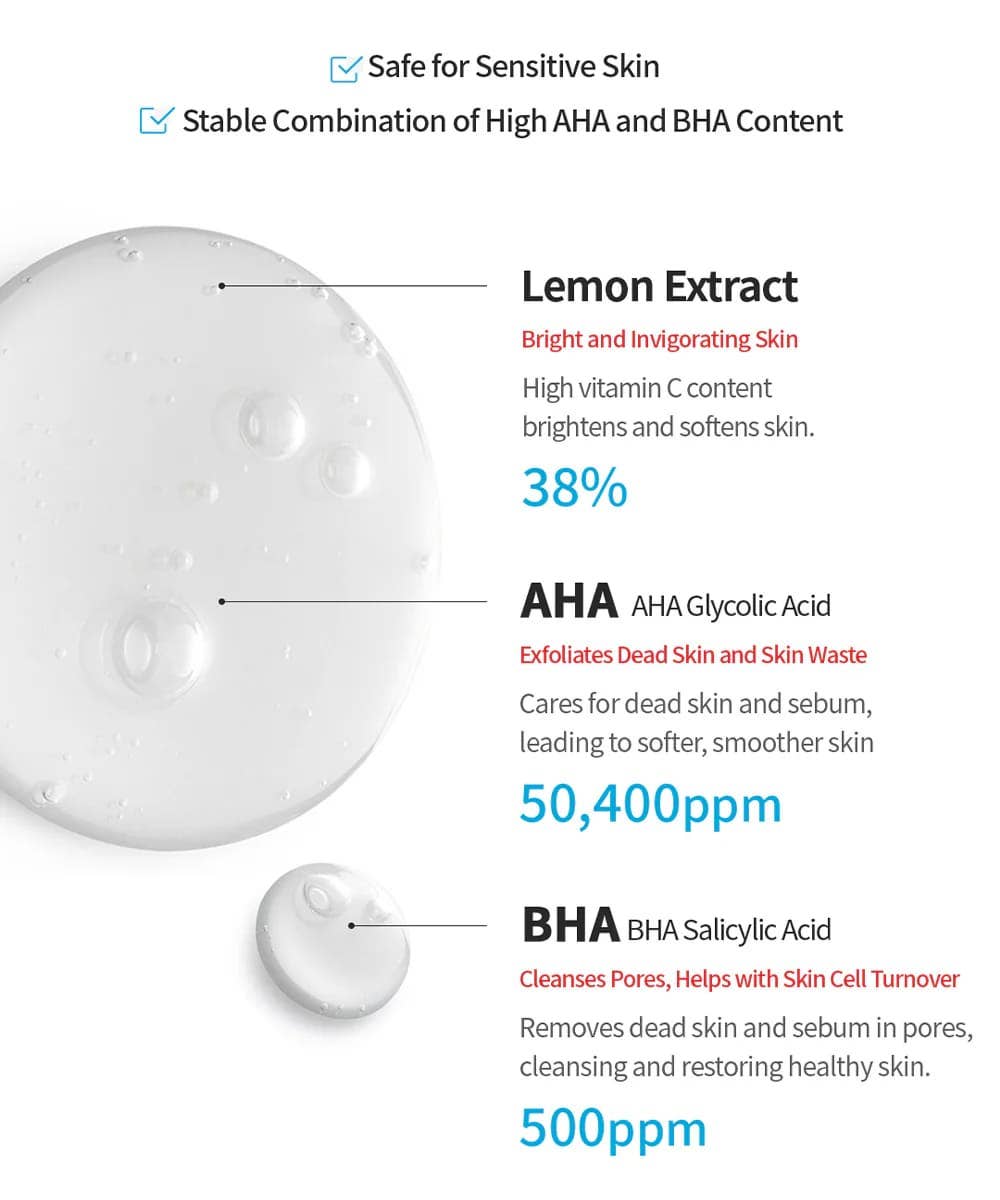 TOCOBO Toner citron AHA BHA