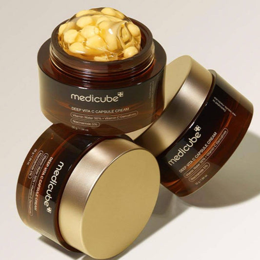 MEDICUBE – Deep C Capsule Crème Éclat Anti-Taches à la Vitamine C
