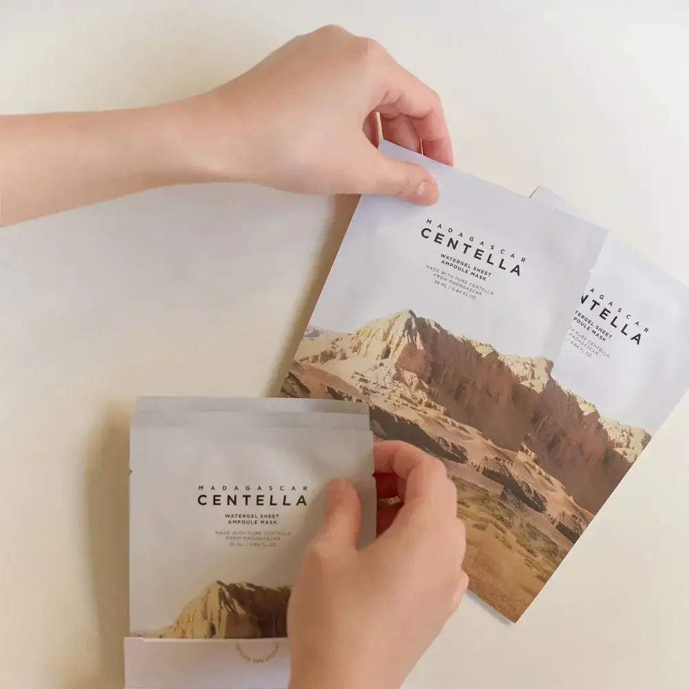 [SKIN1004] Masque ampoule en feuille d’eau à la Centella de Madagascar