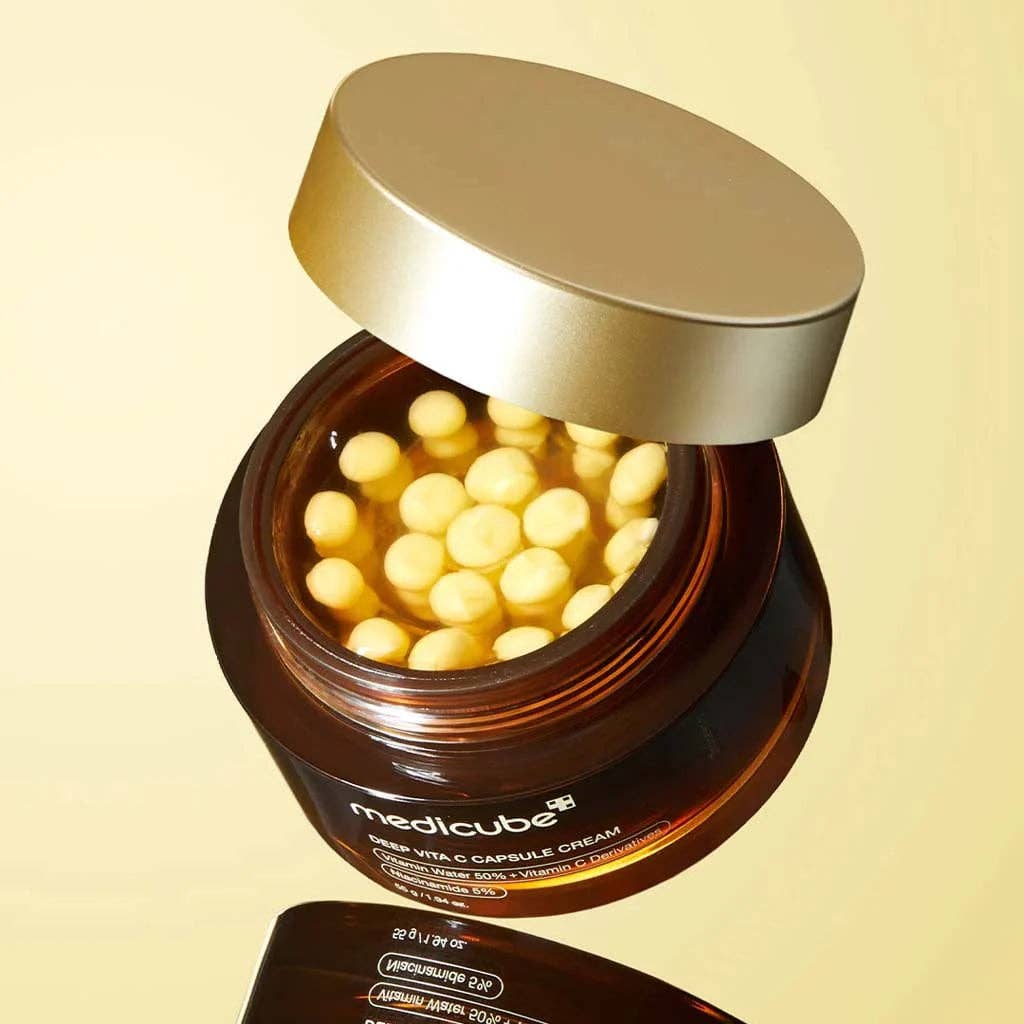MEDICUBE – Deep C Capsule Crème Éclat Anti-Taches à la Vitamine C