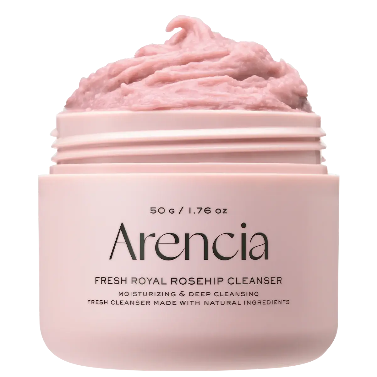 ARENCIA Nettoyant mochi au riz et à la rose musquée