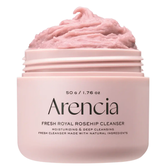 ARENCIA Nettoyant mochi au riz et à la rose musquée