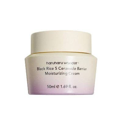 Haruharu wonder Crème Hydratante Barrière aux 5 Céramides et Riz Noir